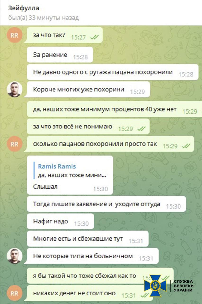 'Украину не получится завоевать': СБУ обнародовала переписку оккупанта с другом (фото) 'Украину не получится завоевать': СБУ обнародовала переписку оккупанта с другом (фото)