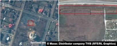 Вкладали у кілька шарів: у Мангуші окупанти могли захоронити до дев'яти тисяч маріупольців Вкладали у кілька шарів: у Мангуші окупанти могли захоронити до дев'яти тисяч маріупольців