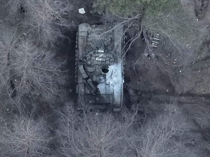 Украинские военные уничтожили шесть танков \ Генштаб ВСУ