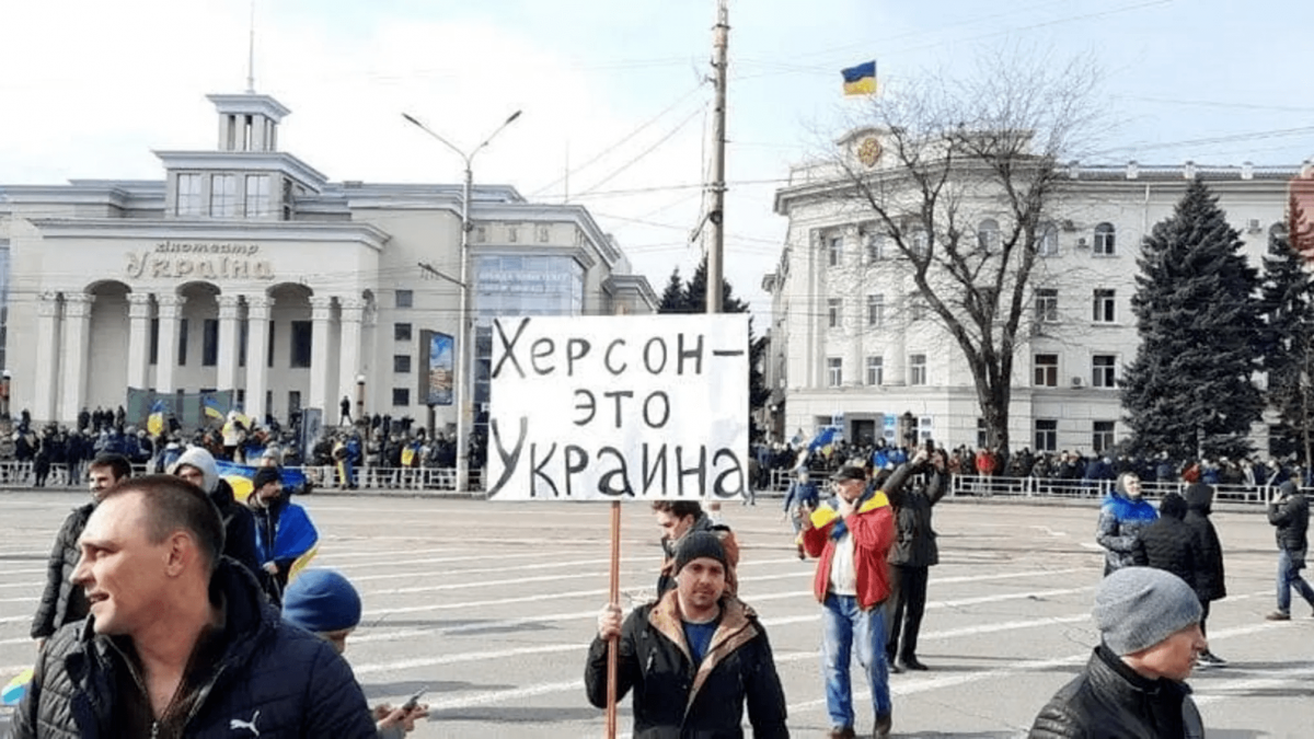 Як окупанти в Херсоні примушують підприємців до співпраці / Скріншот Як окупанти в Херсоні примушують підприємців до співпраці / Скріншот