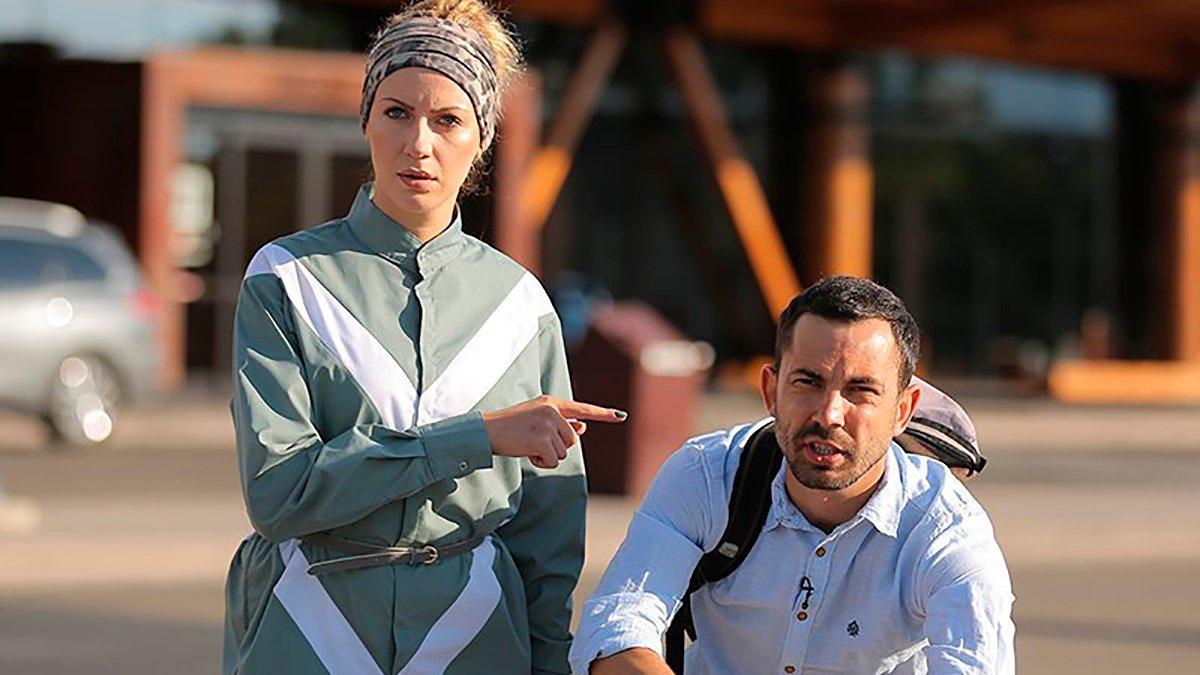 Леся Нікітюк та Андрій Бєдняков / Скріншот програми Леся Нікітюк та Андрій Бєдняков / Скріншот програми