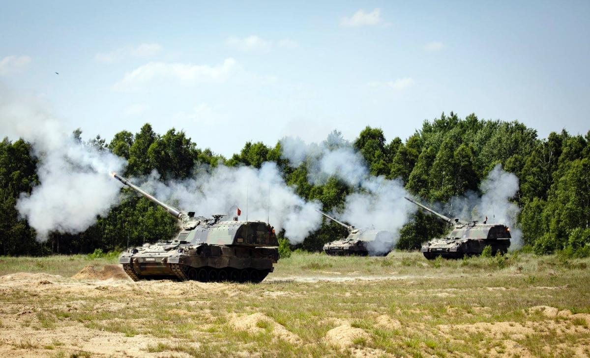 САУ PzH 2000 / Bundeswehr САУ PzH 2000 / Bundeswehr