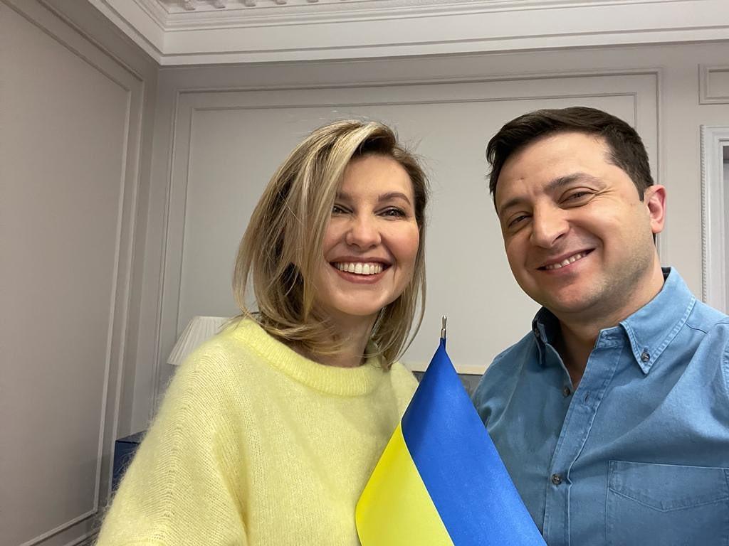 Олена та Володимир Зеленський / instagram.com/olenazelenska_official Олена та Володимир Зеленський / instagram.com/olenazelenska_official