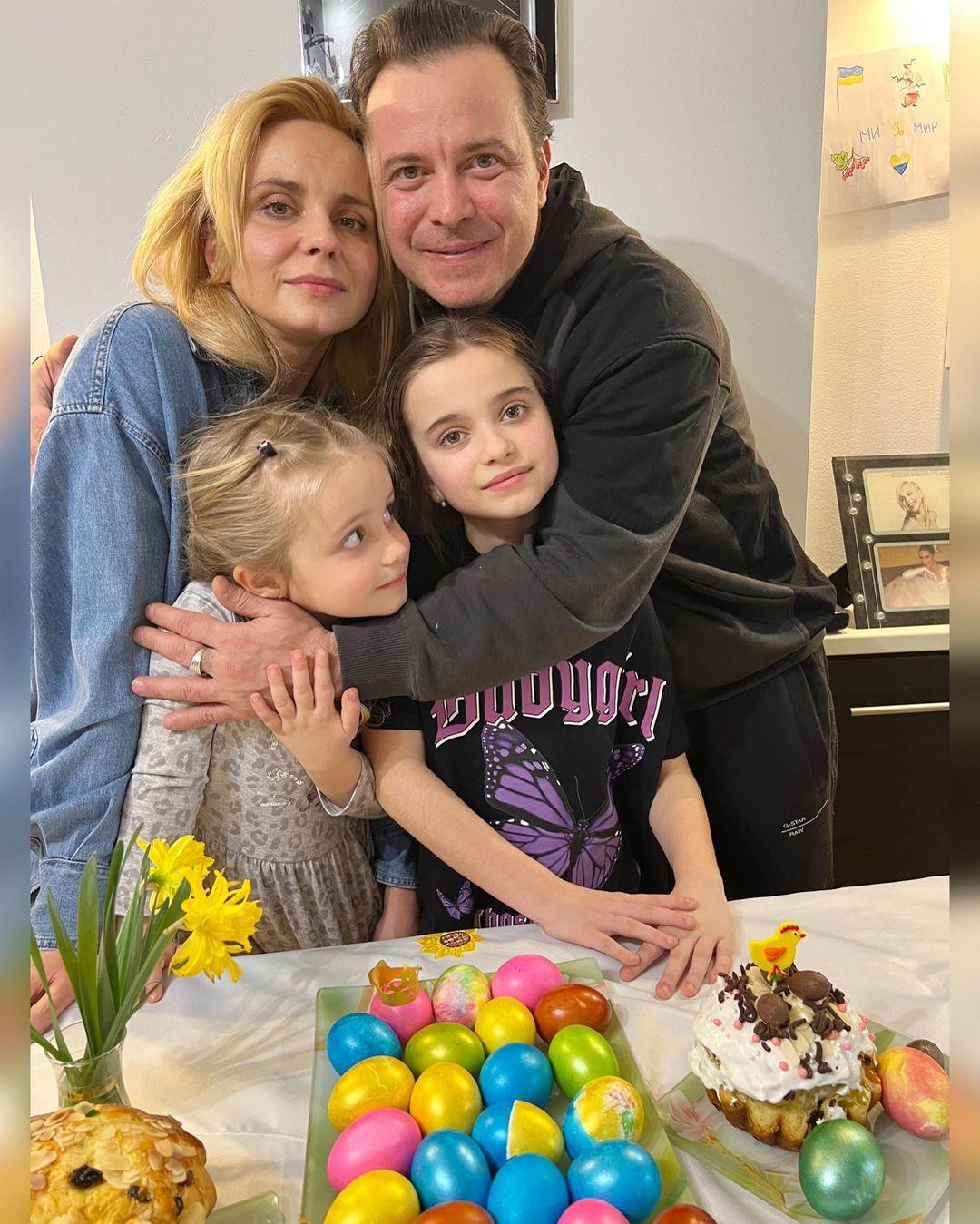 Лилия Ребрик и Андрей Дикий поздравили с Пасхой / Фото - instagram.com Лилия Ребрик и Андрей Дикий поздравили с Пасхой / Фото - instagram.com