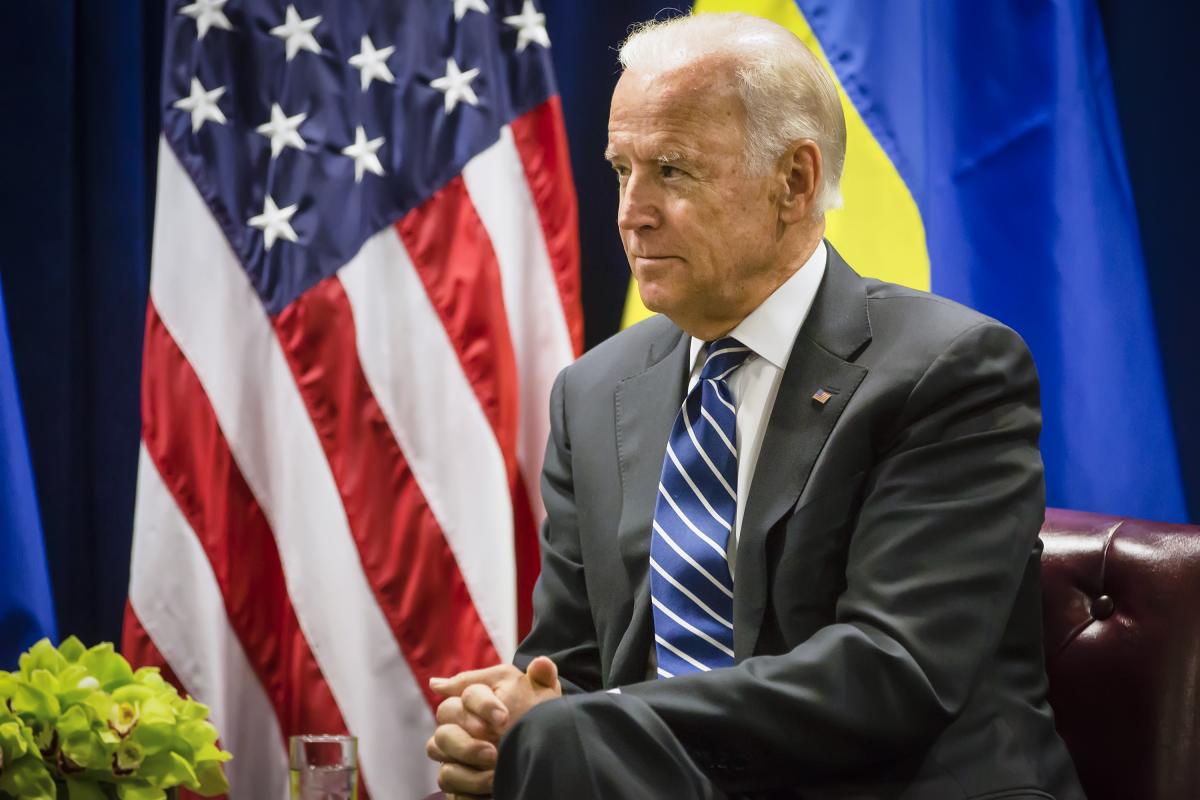 Joe Biden's visit to Ukraine 