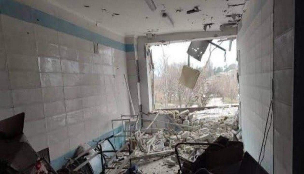 На Луганщине оккупанты повредили все учреждения здравоохранения / фото t.me/denisovaombudsman