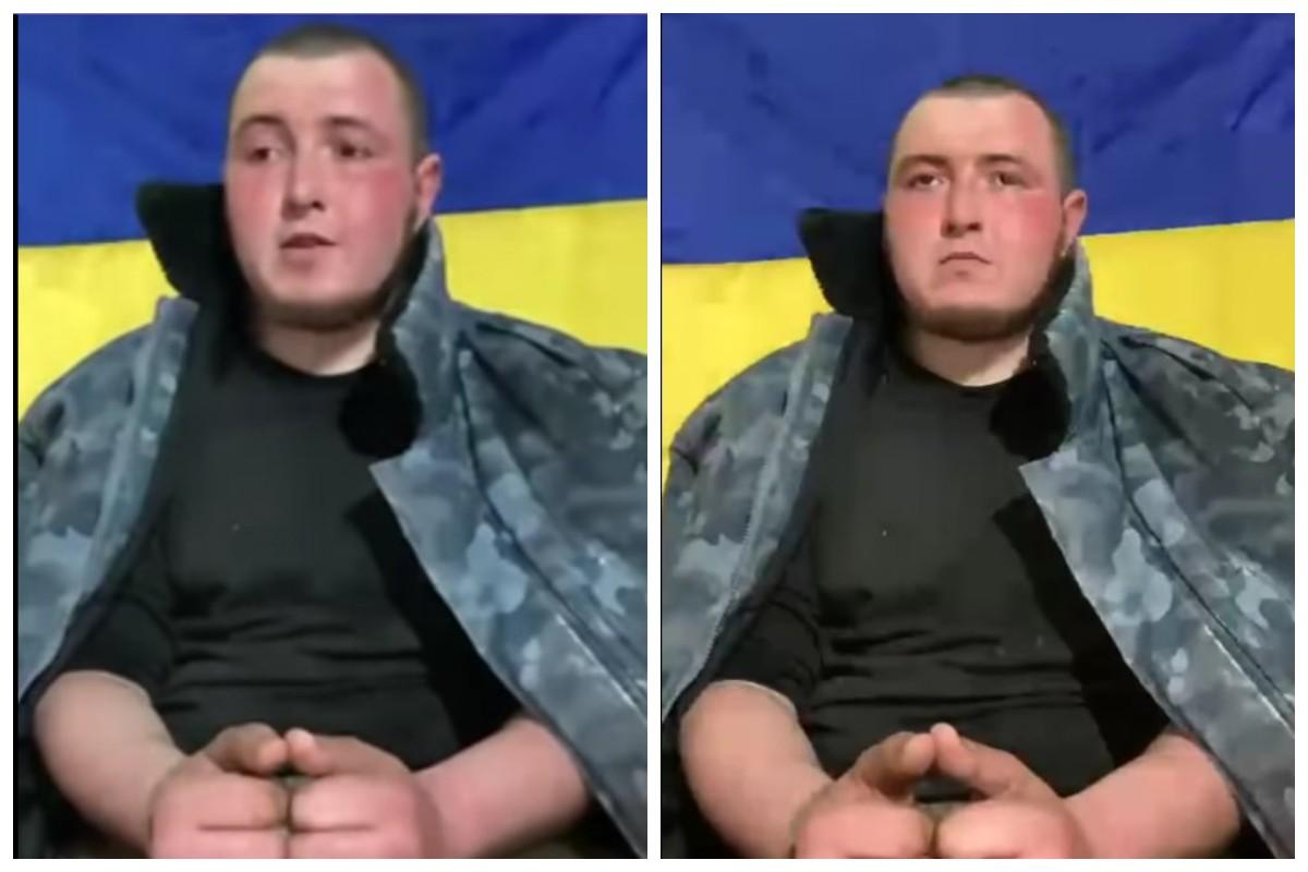 Пленный оккупант рассказал, что у военных РФ "ужасный настрой" / скриншоты с видео Пленный оккупант рассказал, что у военных РФ "ужасный настрой" / скриншоты с видео