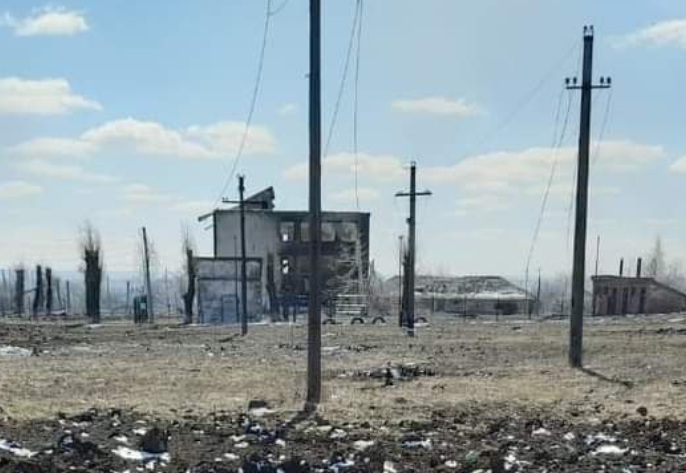 Buildings were damaged in the Luhansk region due to enemy artillery attacks / photo t.me/luhanskaVTSA