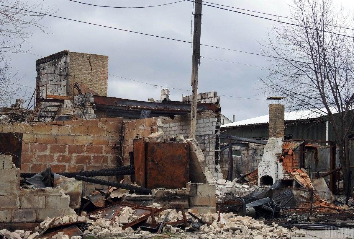 Фото Село Горенка зазнало найбільших руйнувань від рук окупантів на Київщині 18 квітня 2022
