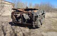 Украинские военные уничтожили российскую огнеметную систему "Буратино" (фото, видео)