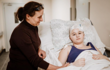 Через місяць після поранення лікарі дістали з голови 13-річної дівчинки осколок