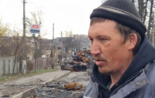 Житель Бучі розповів про бої в місті, майстерність ЗСУ та зміни в поведінці окупантів