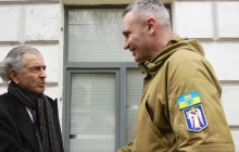 Кличко: до Києва прибув відомий французький журналіст Леві, щоб зняти фільм про війну та незламність українців