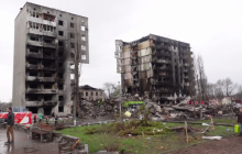 "Хотіли вбити більше українців": журналіст показав на відео розбомблену Бородянку