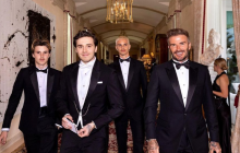 Вместо подарков - деньги для Украины: как прошла свадьба сына Бекхэмов и наследницы миллиардера (видео)