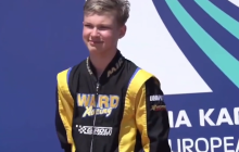 Открыто производство по поводу нацистского жеста 15-летнего российского гонщика