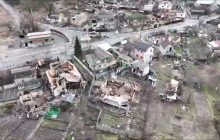 Как выглядит освобожденное от оккупантов село Горенка на Киевщине: красноречивое видео