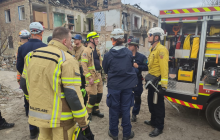 В Украину прибыли профессиональные спасатели из США, Австралии, Германии и Польши (фото)