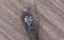 Український зенітник збив "Іглою" російський вертоліт Ка-52: подробиці та фото з дрона