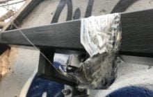 Окупанти "всіяли" Київ небезпечними предметами: на Печерську знайдено розтяжку (фото)