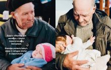 Поліцейські Прикарпаття відвідали літнього чоловіка, відео з яким облетіло соцмережі (фото)