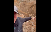 Ракетний удар по Миколаєву: мер показав величезну вирву від нічного "прильоту" (відео)