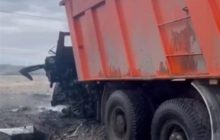 В Ирпене грузовик подорвался на мине, водитель погиб (видео)