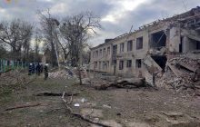 В результате вражеского обстрела в Баштанке частично разрушено здание больницы (фото)