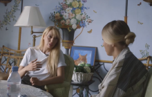 Полякова в интервью Собчак рассказала, будет ли петь на русском языке после войны (видео)