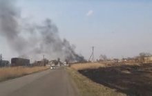 В Уссурийске пылает авиабаза оккупантов (видео)