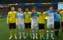 В рамках благотворительного матча "Боруссия" - "Динамо" в Германии собрали не менее 400 тысяч евро для Украины