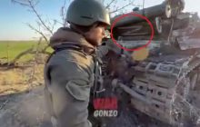 Русские выдали пропагандистам Путина свой подбитый танк за украинский: смешные кадры