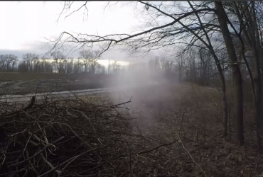 На Черниговщине партизаны устроили горячую встречу для российской бронетехники (видео)