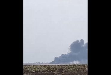 Українські десантники знищили два російські вертольоти на Харківщині (відео)