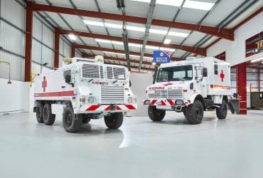 Посольство України в Британії закупило 30 броньованих швидких (фото)