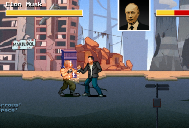 Українці створили гру, в якій можна в ролі Маска відлупцювати Путіна і Кадирова