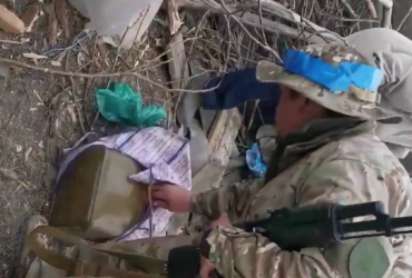 Мешканка Київщини вкрала у п'яних окупантів боєприпаси (відео)