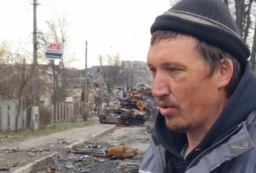 Житель Бучі розповів про бої в місті, майстерність ЗСУ та зміни в поведінці окупантів