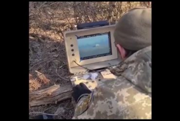 Українська Стугна знищила колону російської техніки (відео)