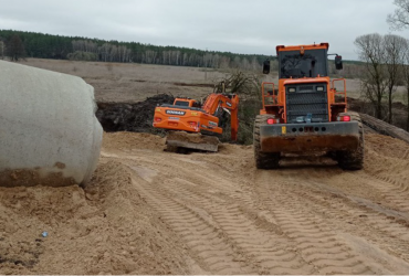 На трасі Р-69 з Чернігова до Києва будують вже другу тимчасову переправу – УАД