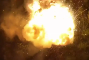 Миттєва смерть: бійці 128-ї бригади підірвали російський танк з ПТРК NLAW (відео)