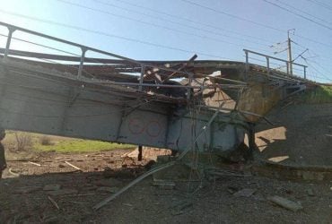 У Мелітопольському районі знищено міст, який забезпечував постачання ресурсів окупантам з Криму