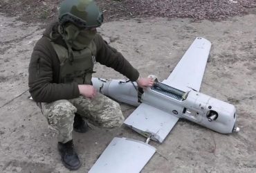 Украинские военные сбили новейший российский беспилотник Орлан-10 (видео)