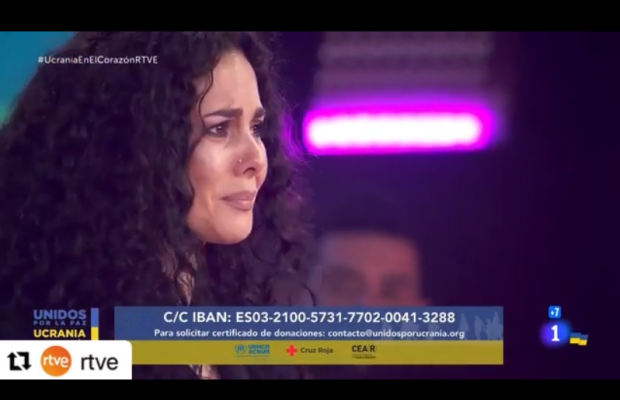 Настя Каменських на концерті виголосила сильну промову про Україну і розплакалася (відео)