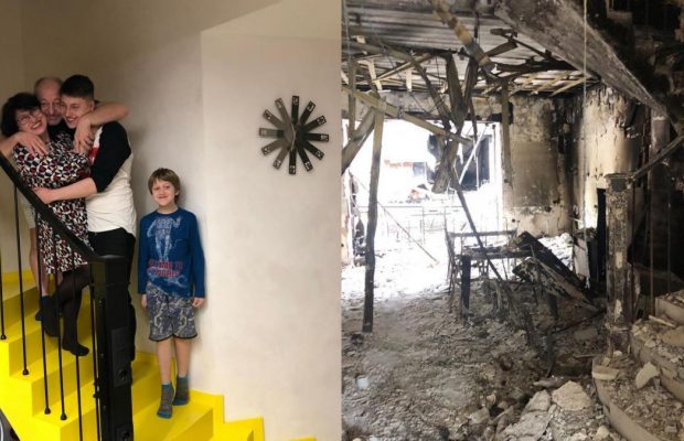 Режиссер "Орла и Решки" Синельников показал свой дом в Буче до и после обстрела (фото, видео)