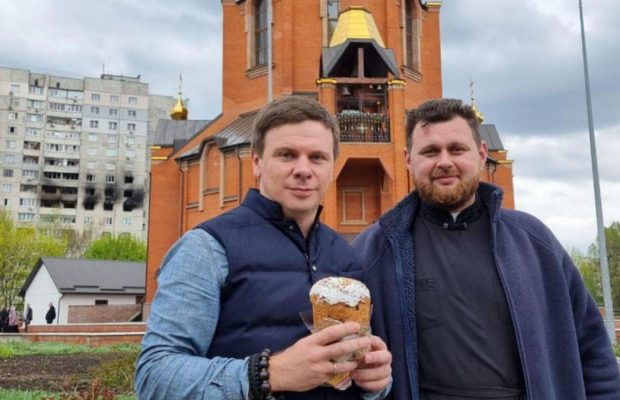 На Великдень Дмитро Комаров поїхав в обстрілюваний окупантами Харків