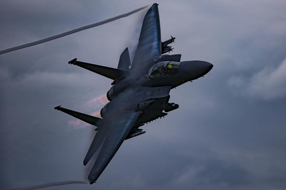 Винищувач-бомбардувальник F-15E Strike Eagle / US Air Force