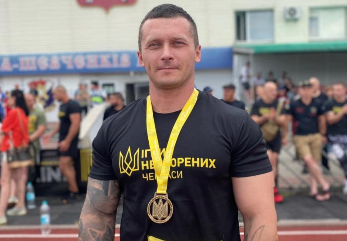 Андрей Котовенко представлял Украину на "Играх Непокоренных" / фото Warrior Games