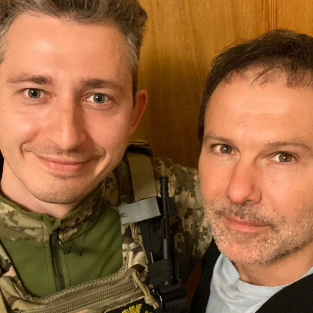 Святослав Вакарчук и Коля Серга / Фото - instagram.com