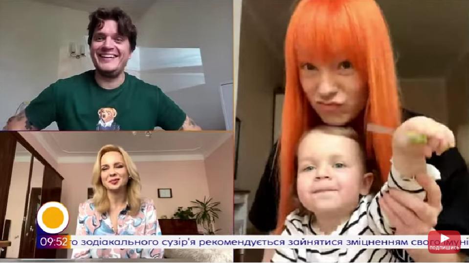 Світлана Тарабора з дитиною / скріншот Світлана Тарабора з дитиною / скріншот